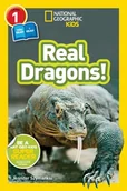 Obcojęzyczne książki dla dzieci i młodzieży - Jennifer Szymanski National Geographic Kids Readers Real Dragons - miniaturka - grafika 1