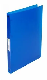 Q-CONNECT segregator ringowy , PP, A4/4R/16mm, transparentny niebieski KF02918 - Segregatory - miniaturka - grafika 2