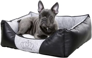 Kerbl Legowisko dla psa Chiara, 42 x 32 cm, szare i czarne, 80360 - Legowiska dla psów - miniaturka - grafika 2