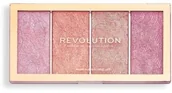 Róże do policzków - Makeup Revolution Vintage Lace paleta róży 4 x 5 g - miniaturka - grafika 1