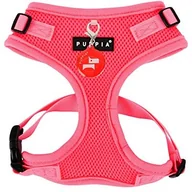 Szelki dla psów - Puppia puppia paqa-ac1430 uprząż dla psa, Neon Soft Harness II, Medium, Pink - miniaturka - grafika 1