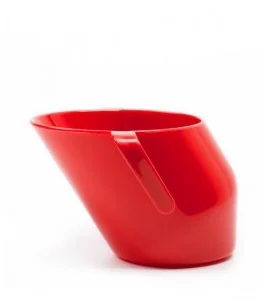 Doidy Cup Doidy Cup Krzywy kubeczek Czerwony 150ml - Bidony dla dzieci - miniaturka - grafika 2
