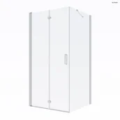 Kabiny prysznicowe - Oltens Trana 100x90 cm prostokątna drzwi ze ścianką 20201100 OLT-20201100-0 - miniaturka - grafika 1