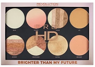 Revolution Makeup Makeup Revolution Pro HD Brighter Than My Future Paleta Rozświetlaczy MUR-9867 - Rozświetlacze do twarzy i ciała - miniaturka - grafika 3