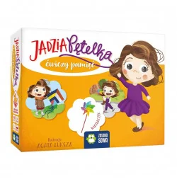 Zielona Sowa Gra Jadzia Pętelka ćwiczy pamięć 5_799191 - Gry planszowe - miniaturka - grafika 2