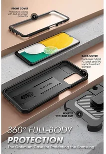 Supcase UNICORN BEETLE PRO GALAXY A13 4G / LTE BLACK - Etui i futerały do telefonów - miniaturka - grafika 3