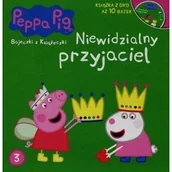 Baśnie, bajki, legendy - JAWI Świnka Peppa. Bajeczki z książeczki. Niewidzialny przyjaciel (DVD) + Książka - miniaturka - grafika 1