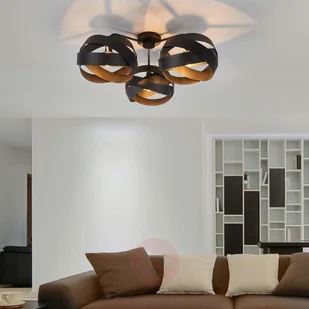 Trzypunktowa lampa sufitowa Tornado - Lampy sufitowe - miniaturka - grafika 2