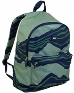 Plecaki - Milan Melt plecak szkolny z 2 zamkami błyskawicznymi, zielony (20 l) - miniaturka - grafika 1