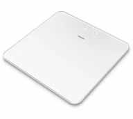 Wagi łazienkowe - Beurer GS 225 white Waga szklana, efekt białej płytki łazienkowej 75733 - miniaturka - grafika 1