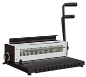 Bindownice - Unbekannt PAVO kasetka na grzebień Guide na pierścionki metalowa okrągła 34 otwory Punch 4 MM Szary 8032907 - miniaturka - grafika 1