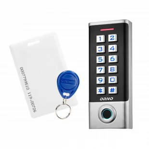 Zamek szyfrowy hermetyczny z czytnikiem kart i breloków zbliżeniowych oraz czytnikiem linii papilarnych, IP68, 1 przek OR-ZS-823 - Zamki i wkładki - miniaturka - grafika 2