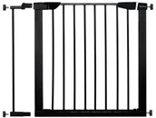 Zabezpieczenia dla dzieci - Bramka zabezpieczająca rozporowa do 89cm czarna SG0002A - miniaturka - grafika 1
