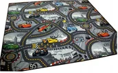 Dywany dla dzieci - Dywan Disney Cars Drogi Mata Ulic Auta 200x300 2x3 - miniaturka - grafika 1