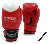 Rękawice bokserskie - Rękawice Bokserskie Evolution Skóra Naturalna 14oz - miniaturka - grafika 1