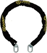 Zabezpieczenia do roweru - Auvray Zabezpieczenie rowerowe-motocyklowe łańcuch AUVRAY typu LASSO - 120 cm x 10 mm CNH120AUV25 - miniaturka - grafika 1