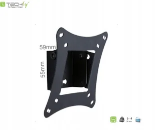 Techly Uchwyt TV/LCD/LED ścienny 13"-32&quot 15kg VESA regulowany czarny ICA-LCD 900 - Uchwyty do telewizora - miniaturka - grafika 2