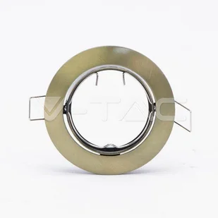 v-tac Oprawa Oczko V-TAC GU10 Okrągła Ruchoma Złoty VT-779RD - Oprawy, klosze i abażury - miniaturka - grafika 2