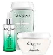 Zestawy kosmetyków damskich - Kerastase Specifique zestaw odświeżający szampon + maska + serum 250ml + 200ml + 90ml - miniaturka - grafika 1