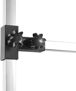 tectake Stół groomerski trymerski składany, z wysięgnikiem i dwiema smyczami - czarny/srebrny 402893 - Maszynki i nożyczki dla psów - miniaturka - grafika 10