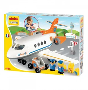 Ecoiffier Abrick Samolot Happy Jet z figurkami - Klocki - miniaturka - grafika 3