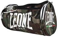 Akcesoria turystyczne - LEONE 1947 Leone 1947 Kamuflaż torba sportowa, Camo-zielony, rozmiar uniwersalny AC906 - miniaturka - grafika 1