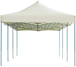 vidaXL Składany namiot imprezowy 3 x 9 m kremowy 44974 - Pawilony ogrodowe - miniaturka - grafika 13