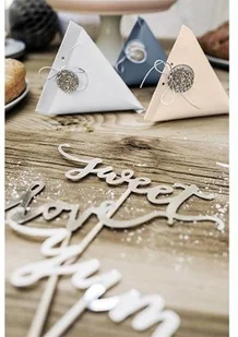 PartyDeco Szpilki drewniane "Love", złoty, 13 cm, 6 szt KPM17-019 - Gadżety dla niej i dla niego - miniaturka - grafika 11