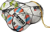 Piłka nożna - Derbystar Derby Star poliester zapewnia 1 ball  -siatkowa Ball, czarny 4100000000 - miniaturka - grafika 1