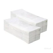 Ręczniki papierowe - Merida Ręcznik papierowy 2w Z-Z a'4000 biały PZ94 - miniaturka - grafika 1