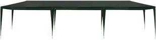 vidaXL Namiot imprezowy, 3 x 9 m, PE, zielony 45094 - Pawilony ogrodowe - miniaturka - grafika 4