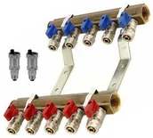 Akcesoria grzewcze - Rozdzielacz 8 + Zaworki 1/2x16 Pex + Odp. Automat. - miniaturka - grafika 1