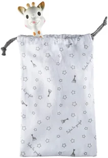 Vulli Gryzak dla dziecka Żyrafa Sophie z bawełnianym pokrowcem 616401 - Gryzaki dla dzieci - miniaturka - grafika 2