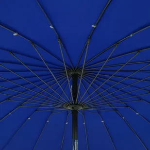 vidaXL Parasol ogrodowy na słupku aluminiowym, 270 cm, lazurowy vidaXL - Parasole ogrodowe - miniaturka - grafika 10