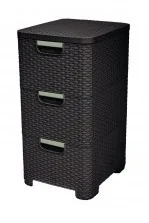 Curver Regał z 3 szufladami Style 604006_CURVER - Szafki łazienkowe - miniaturka - grafika 5