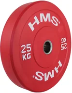 Obciążenia - HMS Obciążenie olimpijskie gumowane CBR25 25 kg - 27598-uniw - miniaturka - grafika 1