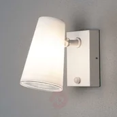 Lampy ogrodowe - Konstmide Kinkiet zewnętrzny LED Fano z czujnikiem ruchu - miniaturka - grafika 1