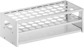Meble i wyposażenie gabinetów medycznych - Steinberg Systems Steinberg Systems Stojak na probówki - aluminiowy - 40 miejsc SBS-LA-22 - miniaturka - grafika 1