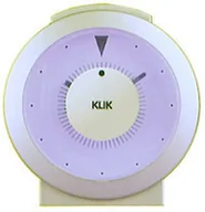 Zegary - Klikklok Budzik kwarcowy KLIK ruchomy dysk #4 - miniaturka - grafika 1