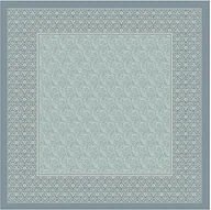 Koce - Bassetti Bassetti LAGLIO żakardowy koc dzienny, bawełna, zielony, 180 x 260 9320851 - miniaturka - grafika 1