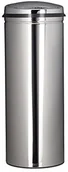 Kosze na śmieci - Relaxdays kosz na śmieci 50 L, z pokrywą czujnik, ze stali nierdzewnej, 80 cm wysokości, 30 cm średnicy, automatyczny, okrągły, srebrny 10021223 - miniaturka - grafika 1
