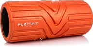 Akcesoria do masażu - FleXifit Wałek do masażu V-Roller pomarańczowy roz uniw 5902557303335 - miniaturka - grafika 1