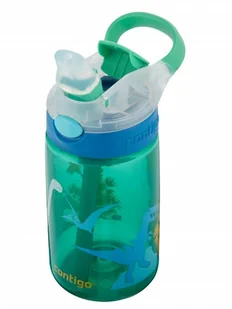 Contigo Bidon dla dzieci - Kubek dla dzieci Contigo Gizmo Flip 420ml - Jungle Green Dino 2115035 - Shakery i bidony sportowe - miniaturka - grafika 5