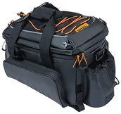 Sakwy rowerowe - Basil Miles Trunkbag XL Pro Pannier Bag 9-36l Tarpaulin, czarny/pomarańczowy 2022 Sakwy 18296 - miniaturka - grafika 1
