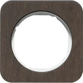 Klawisze i ramki - Hager Polo sp. z o.o. R.1 Ramka 1-krotna dąb/biały 10112359 - miniaturka - grafika 1