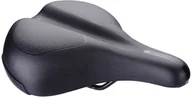 Siodełka rowerowe i akcesoria - BBB ComfortPlus Relaxed BSD-102 Saddle, black 2021 Siodełka trekkingowe i ATB 2973140201 - miniaturka - grafika 1