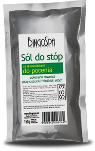 BingoSpa sól do stóp ze Skłonnościami do Pocenia Saszetka 150g - Pielęgnacja stóp - miniaturka - grafika 2