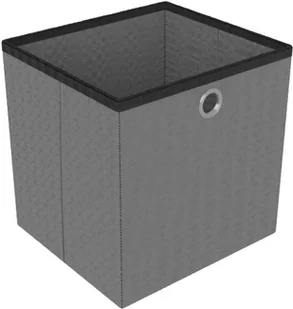 vidaXL Regał z 6 przegrodami, pudełka, czarny, 103x30x72,5 cm, tkanina - Regały - miniaturka - grafika 6