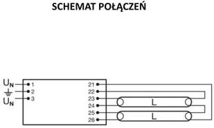 LEDVANCE SP.Z O.O. QTP5 2X49 220-240 VS20 elektr.ukł.zasil. - Akcesoria do oświetlenia - miniaturka - grafika 2
