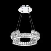 Lampy sufitowe - Luxera 62428 - LED Żyrandol kryształowy na lince SANTANA 1xLED/24W/230V - miniaturka - grafika 1